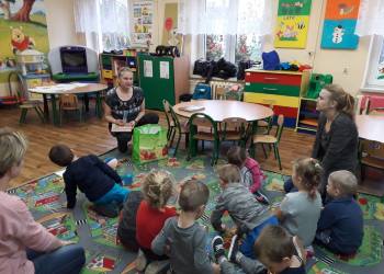 O tym , jak książka przybywa do dzieci! (realizacja projektu Mała Książka Wielki Człowiek)
