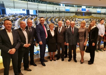 Przedstawiciele władz samorządowych w Brukseli