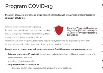 Program Wsparcia Doraźnego Organizacji Pozarządowych