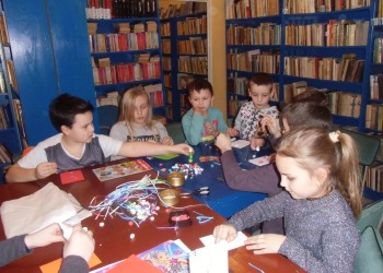Zajęcia w Filii Bibliotecznej nr 2 Biblioteki Publicznej w Sokółce