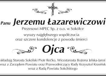 Wyrazy najgłębszego współczucia