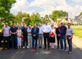 Odbiór techniczny drogi powiatowej nr. 1261B Śniczany – Racewo