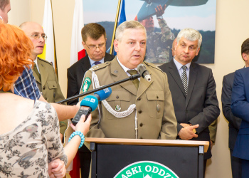 Nowy Komendant Podlaskiego Oddziału Straży Granicznej