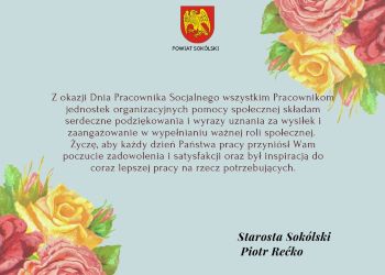 Życzenia z okazji dnia pracownika socjalnego